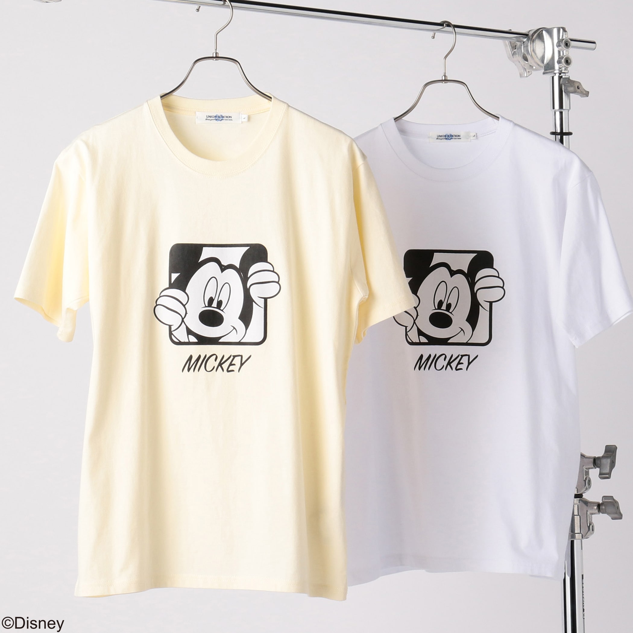 Disney(ディズニー)ミッキーマウスプリントTシャツ<ボックス>