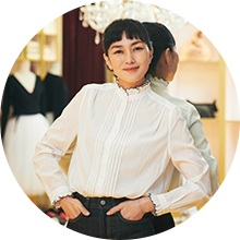 「SINME」 Brand Director 板谷由夏 Yuka Itaya