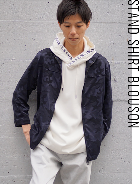 #07 NEW OUTER COLLECTION アラカルトスタンドシャツブルゾン