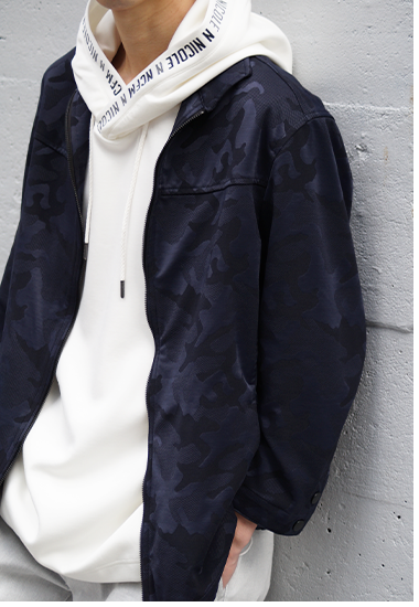 #07 NEW OUTER COLLECTION アラカルトスタンドシャツブルゾン